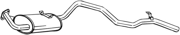 Takaäänenvaimentaja BOSAL 286-013