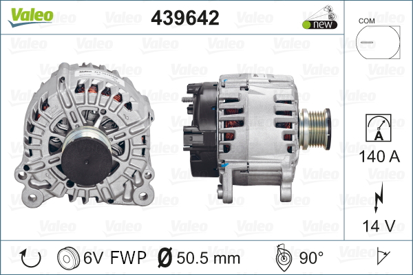 Laturi VALEO 439642