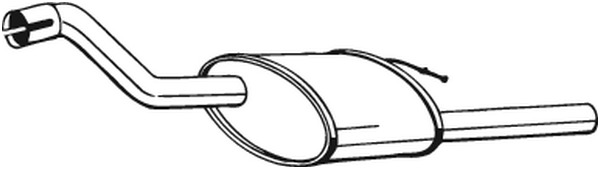 Takaäänenvaimentaja BOSAL 154-331