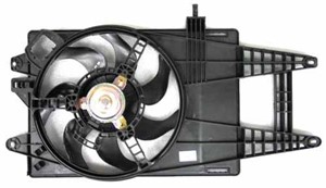 Tuuletin, moottorin jäähdytys, FIAT IDEA, PUNTO, LANCIA MUSA, YPSILON, 46734077, 46834077, 51738688