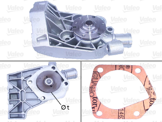 Vesipumppu VALEO 506730