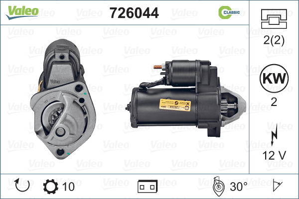 Startteri VALEO 726044
