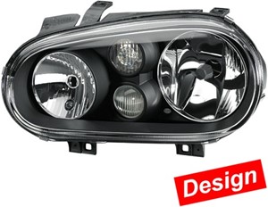 Ajovalo, Oikea, VW GOL IV, GOLF IV, GOLF Cabriolet IV, GOLF Van IV, GOLF Variant IV, Z 052 644