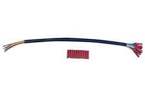 Korjaussarja, johtosarja, Auton takaluukku, Vasen, BMW 5 Touring [E61], 61 11 9 114 325 part, 61 11 9 130 147 part, 61 11 9 140 873 part