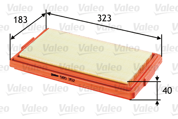 Ilmansuodatin VALEO 585352