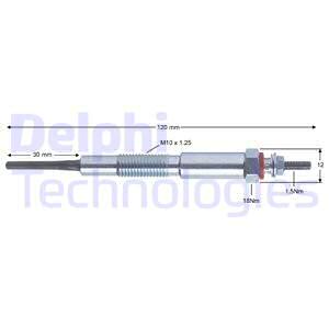 Hehkutulppa DELPHI HDS417