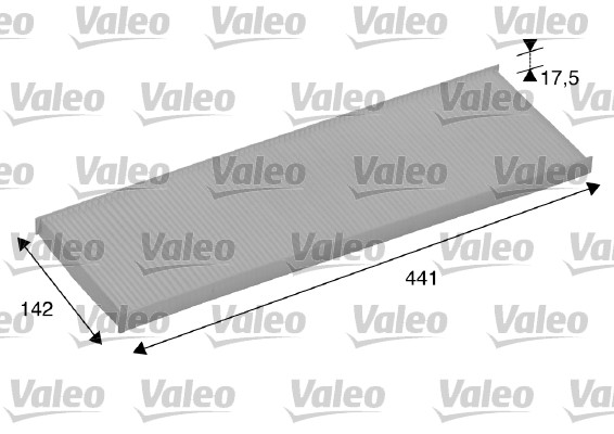 Raitisilmasuodatin VALEO 698858