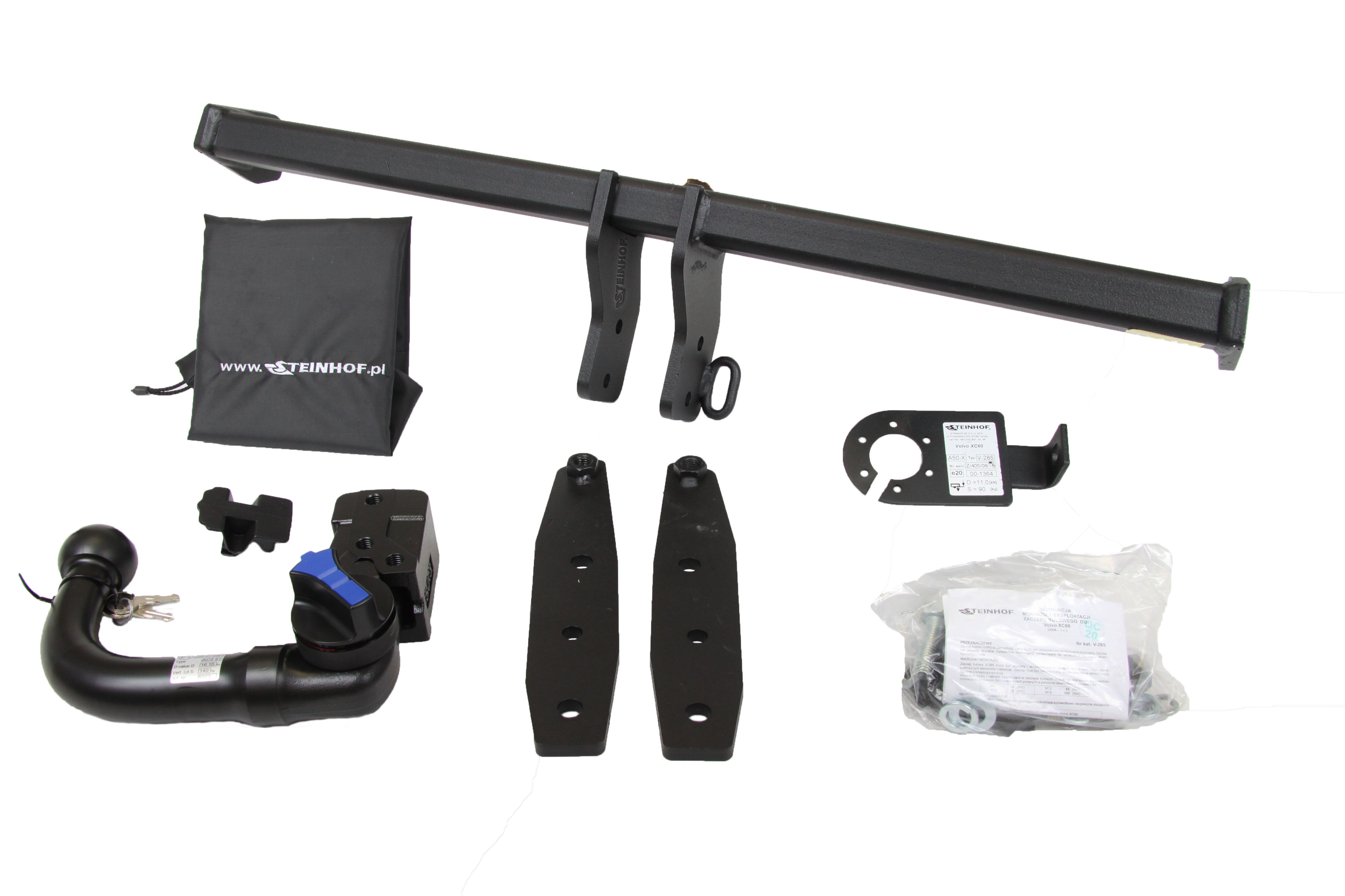 Vetokoukku STEINHOF STV-285 Volvo XC60 '08-
