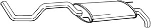 Takaäänenvaimentaja, SEAT IBIZA II, 6K6253609AB