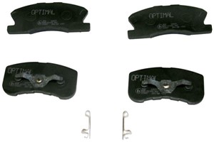 Jarrupalasarja, levyjarru, Edessä, DAIHATSU CUORE V, CUORE VI, MAX, MOVE, OPTI Sedan II, SIRION, YRV, MITSUBISHI L200, TOYOTA DUET, 0449