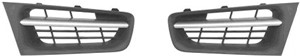 Ritilä, Eteen, oikea, Eteen, vasen, RENAULT MEGANE II, MEGANE Kombi II, MEGANE Sedan II, 77 01 478 057