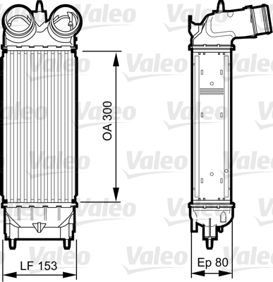 Välijäähdytin VALEO 818244
