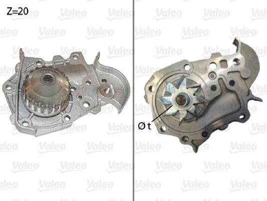 Vesipumppu VALEO 506573