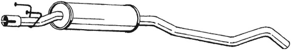 Keskipönttö BOSAL 281-039