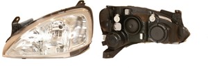 Ajovalo, Oikea, OPEL COMBO Skåp/stor limousine, COMBO Tour, CORSA C, CORSA C Skåp/halvkombi, 09196232, 12 16 093, 12 16 341, 13115007, 9