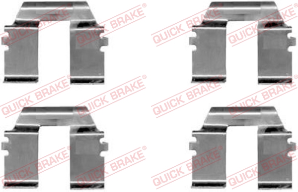Tarvikesarja, jarrupala QUICK BRAKE 109-1232