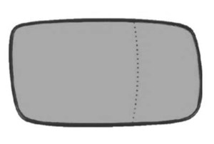 Peililasi, taustapeili, Vasen, VOLVO 940, 940 II, 940 Kombi, 940 Kombi II, 960, 960 II, 960 Kombi, 960 Kombi II, 3538970, 9447753