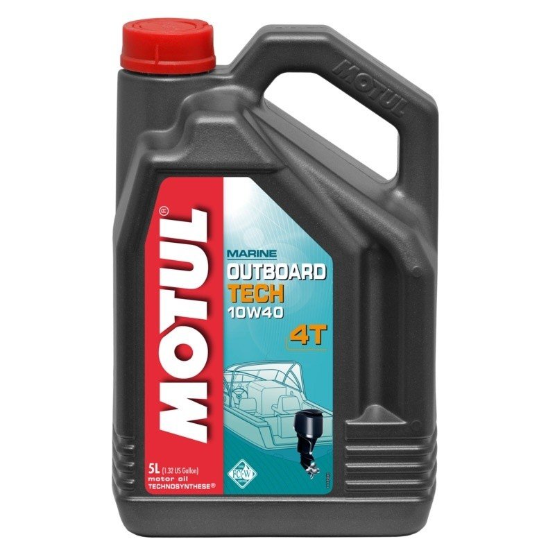 Moottoriöljy MOTUL OUTBOARD TECH 4T 10W40 5L