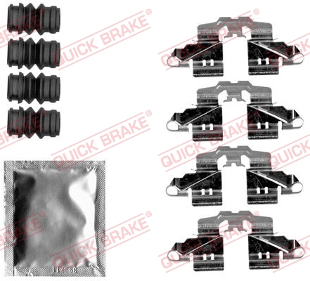 Tarvikesarja, jarrupala QUICK BRAKE 109-1808