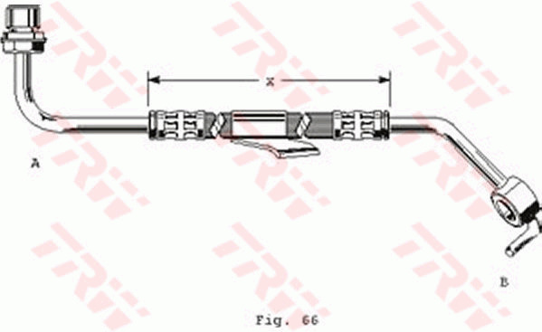 Jarruletku TRW PHD249