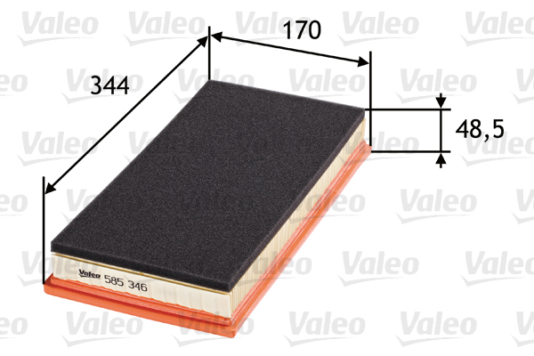 Ilmansuodatin VALEO 585346