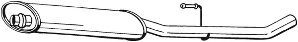 Keskipönttö BOSAL 282-331