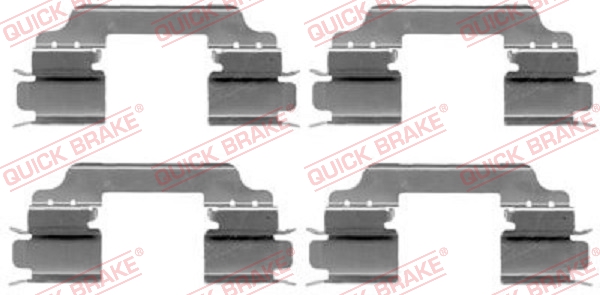 Tarvikesarja, jarrupala QUICK BRAKE 109-1649
