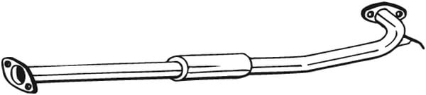 Keskipönttö BOSAL 284-265
