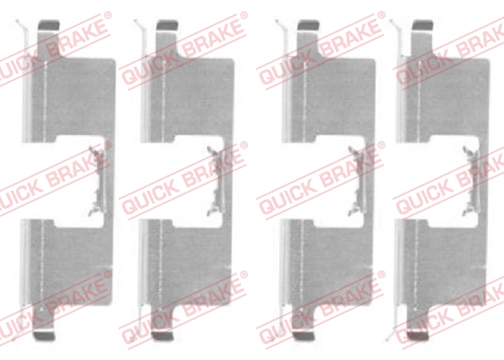 Tarvikesarja, jarrupala QUICK BRAKE 109-1745