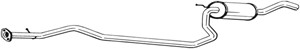 Keskiäänenvaimentaja, FORD FIESTA IV, PUMA, 1049051, 1139689, 1205940, 1459300