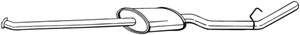 Keskiäänenvaimentaja, RENAULT KANGOO, KANGOO Express, 7700308551