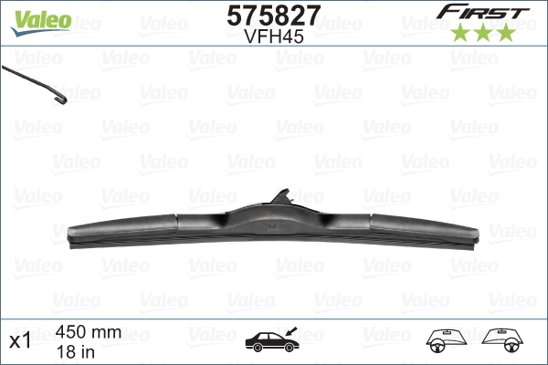 Pyyhkijänsulka VALEO 575827