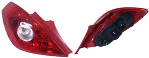 Takavalo, Oikea, OPEL CORSA D, 12 22 131, 93189091
