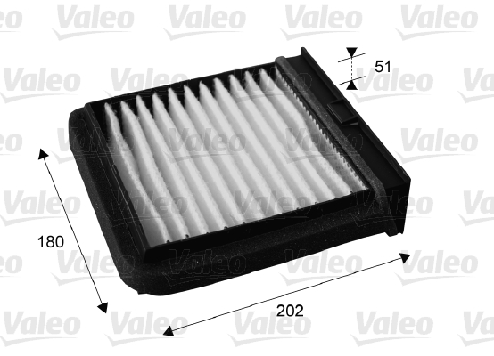 Raitisilmasuodatin VALEO 715688