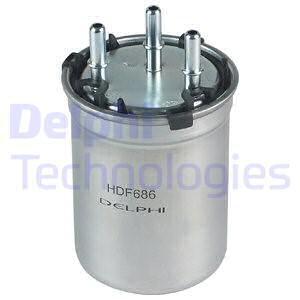 Polttoainesuodatin DELPHI HDF686