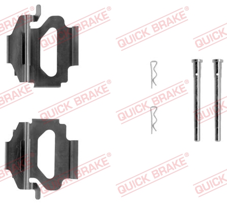 Tarvikesarja, jarrupala QUICK BRAKE 109-1140