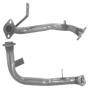 Pakoputki, Edessä, OPEL ASTRA F, ASTRA F Cabriolet, ASTRA F Halvkombi, ASTRA F Kombi, VAUXHALL ASTRA Mk III, 5854245, 90467081, 90500559