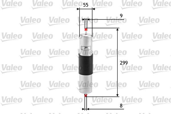 Polttoainesuodatin VALEO 587014