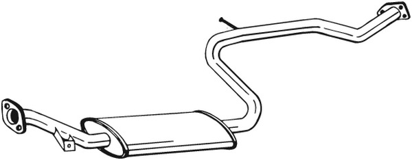 Keskipönttö BOSAL 283-837