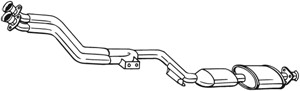Katalysaattori, Edessä, MERCEDES-BENZ C-KLASS [W202], C-KLASS T-Model [S202], 2024900019, 2024900119, 2024904119, 2024907019