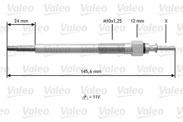 Hehkutulppa VALEO 345133