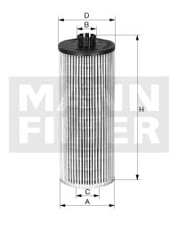 Öljynsuodatin MANN-FILTER HU 12 122 x