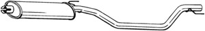 Keskiäänenvaimentaja, OPEL SIGNUM Halvkombi, VECTRA C Kombi, VAUXHALL SIGNUM, VECTRA Mk II, 13113874, 13172612, 5852236, 5852573