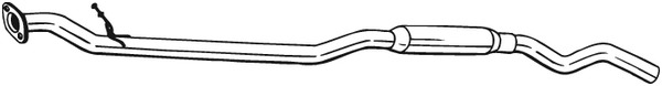 Keskipönttö BOSAL 287-217