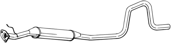 Keskipönttö BOSAL 287-431