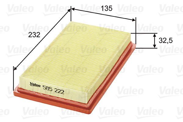 Ilmansuodatin VALEO 585222