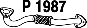 Pakoputki, Edessä, DAEWOO NUBIRA Sedan, NUBIRA Wagon, 96253899, 96270567, 96296645