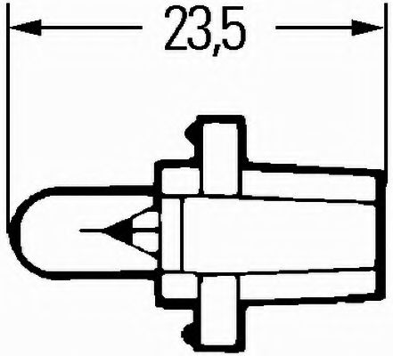 Polttimo HELLA 8GA 007 997-061