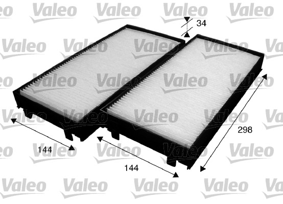 Raitisilmasuodatin VALEO 715583