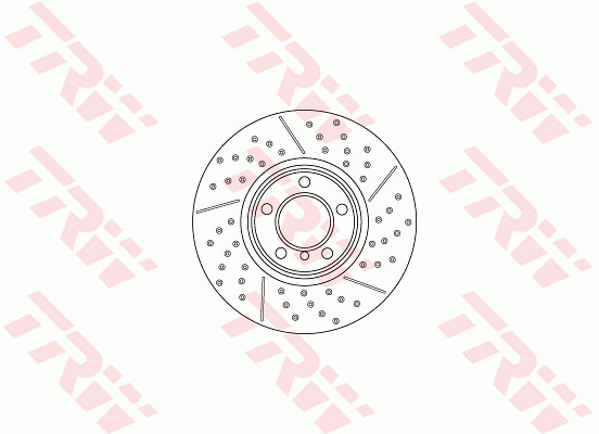 Jarrulevy TRW DF6604S